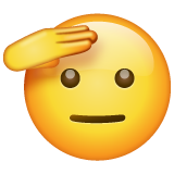 saluting