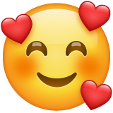 smile with hearts